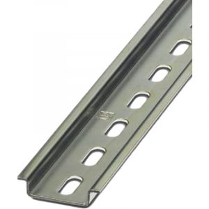 Barre De 1m De Rail Din 35 x 7,5mm - Rail Omega Perforé
