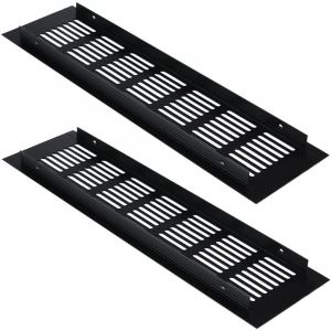 2PCS Grille de Ventilation Rectangulaire, Grille D'aération Rectangulaire, Grille D'aération, Grille Ventilation Rectangulaire, Grille d Aeration
