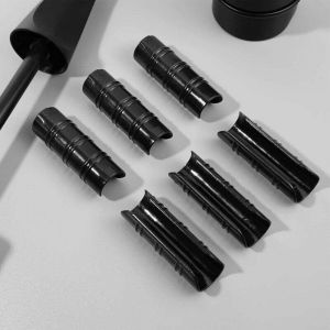 Accessoire pour serre,50 Pcs B&acirc;timents De Jardin Tube Clip pc Serre Cadre Pinces De Tuyau Tube Film Clip pour Serre Banni&egrave;re Cadre Abris Noir 20Mm