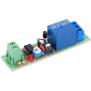 Module de relais Relais temporisé DC12V JK02 Module temporisé monostable Temps de déclenchement de désactivation Carte de commutation 3 types 5S,