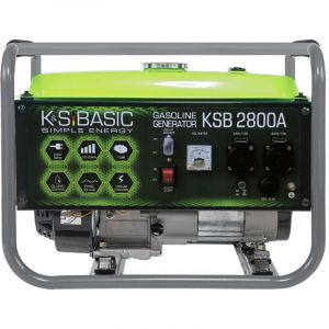 Könner&söhnen - Groupe électrogène à essence ksb 2800A, puissance maximale 2800W, démarrage manuel, régulateur de tension automatique (avr),