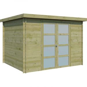Gardenas - Chalet en bois 6,44 m² Umea Chalet seul (traité autoclave classe 3)