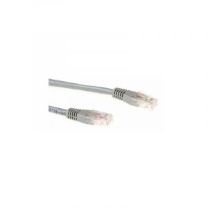 Ewent - Cable Réseau U/utp - Cat6 - Connecteur 8p8c Vers Connecteur 8p8c / Cuivre / / Gris / 1 m / M-m