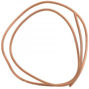 Tube en cuivre C1100 T2 de 2 m, tuyau souple pour climatiseur et r&eacute;frig&eacute;rateur, diam&egrave;tre ext&eacute;rieur 8 mm / diam&egrave;tre int&eacute;rieur 6 mm