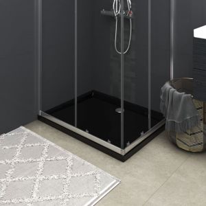 Bonnevie - Receveur de douche Rectangulaire Bac de douche salle de bain - abs Noir 70x90 cm BV798908