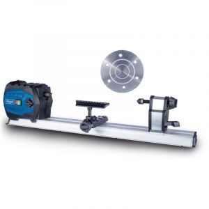 Scheppach Tour à Bois DM600VARIO - 550W - Vitesse réglable - Vitesse variable de 800 à 3000 min-1 - Poupée fixe avec filetage M18 - Pièce à usiner