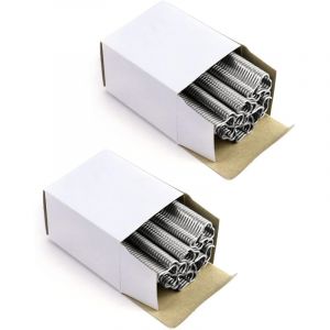 QWORK 1200 Pi&egrave;ces agrafes de grillage galvanis&eacute;es, pour cages pour animaux de compagnie, cl&ocirc;tures