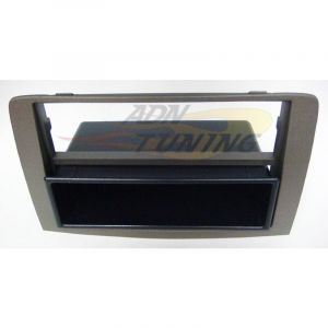 Caliber - Facade autoradio compatible avec Lancia Musa - beige dore