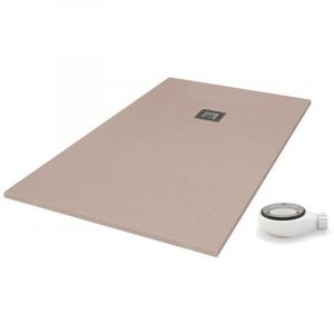 Receveur de douche 100X170 extra plat Moka Ral 1019