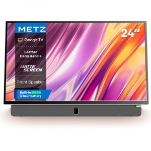 TV Portable - METZ - MPE7000Z - 24 Pouces - &Eacute;cran Antireflet - Smart TV