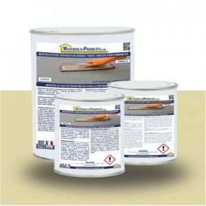 Matpro - Mortier &eacute;poxy r&eacute;paration rapide trafic hautes performances - 2.5 Kg Ivoire