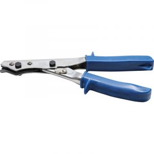 Cisaille a tole grignoteuse a main, rail de placo, de type edma