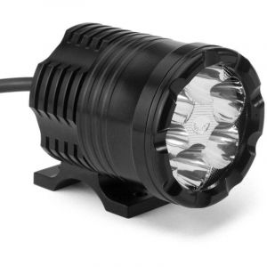 Phare Moto Feux Additionnels LED,40W Ronde LED Phares Avant Moto Anti Brouillard Projecteur Phare LED Phares suppl&eacute;mentaires 12V 24V 3600LM pour Road