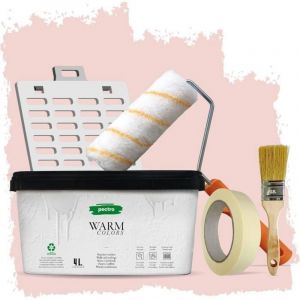 Peinture - PECTRO - Monocouche - Rose P&acirc;le - 4L - Kit Complet Inclus
