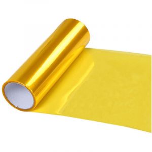 30cm x 200cm &eacute;clairage voiture Film vinyle teint&eacute; jaune pour phare feu arri&egrave;re feu antibrouillard cache de protection autocollant couleur changeante