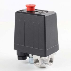 Pressostat de compresseur d'air avec 4 sorties pi&egrave;ces de compresseur de soupape de commande de pressostat, Monophasique, &frac14;" Port, Pressostat Pour
