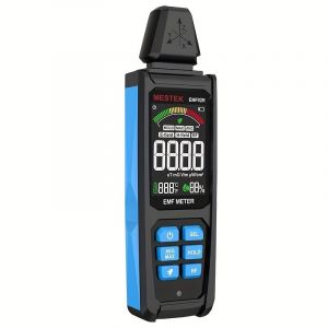 D&eacute;tecteur EMF Tri-Axe Testeur de Champ &Eacute;lectromagn&eacute;tique RF 30MHz&ndash;8GHz Rechargeable pour Analyse RF et Mesure d&rsquo;Exposition