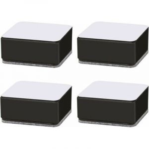 Rehausseurs de Meubles Pieds de Meubles de Lit Table Élévatrice Canapé Lit Riser Rehausseurs de Lit en Acier Carbone Rehausseur de Meuble Adhesif