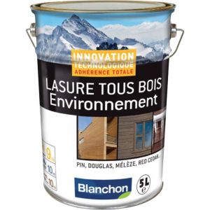 Lasure BLANCHON Tous Bois Environnement Conditionnement: 5 Litres - Teinte: Ch&ecirc;ne Dor&eacute;