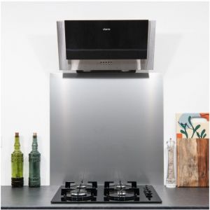 Alucouleur - Crédence Inox Non Brossé h 20 cm x l 120 cm de 1 mm