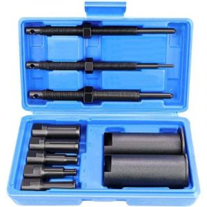 ZVD-Kit d'extracteur de roulement intérieur de Moto 9-23 mm arrache roulement Interieur extracteur de roulement de Roue de Moto avec 5 Tailles de