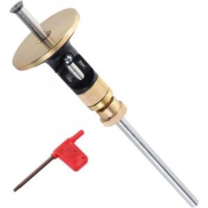 Trusquin de tra&ccedil;age, avec roue pour bois tendres et durs, tournevis inclus B, verrou de s&eacute;curit&eacute;, fonction de micro r&eacute;glage