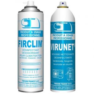 Lot Virunet & Firclim Nettoyants pour clim
