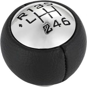 Choyclit - Pommeau Vitesse Voiture Boule Levier, Pommeau Levier Vitesse Voiture 6 Vitesse, pu Levier Vitesses Boule Main Adapté, Universel Pommeau