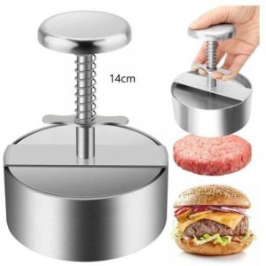 Presse &agrave; Burger, 304 Acier Inoxydable Presse &agrave; Hamburger, Ajustable Steak Hach&eacute; Presse &agrave; Burger, Facile &agrave; Utiliser, Antiadh&eacute;sive Presse &agrave; Hamburger
