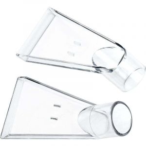 Embout Aspirateur Eau 2Pcs Buse Aspirateur Shampouineuse Aspirateur Suceur Injecteur Extracteur Buses de Brosse Aspirateur de Si&egrave;ge de Voiture de