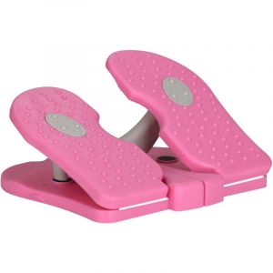 Fei Yu - Steppers pour l'exercice, Mini Stepper Pliable Foot Peddle Under Desk Exercise Step Physiothérapie Leg Exerciser Mini Fitness Stepper(rose)