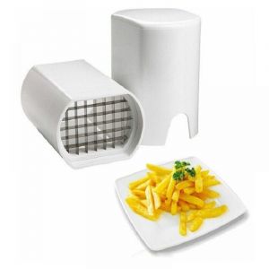 Parkside - Coupe Frite,Coupe Frites Manuel, Coupe Frites Professionnel, Coupe Pomme de Terre pour Frite, Grille Coupe Frite inox (Blanc)