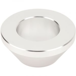 C&ocirc;ne de centrage de changeur de pneu manuel, c&ocirc;ne de maintien d'&eacute;quilibrage de roue en aluminium pour poteau central de 1,67 po de diam&egrave;tre pour