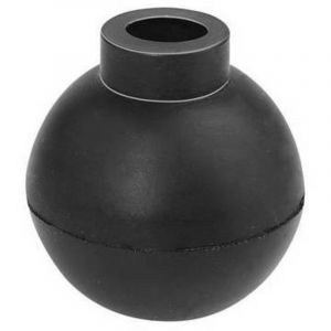 BOULE EN CAOUTCHOUC NR DM 57 Dimensions : diam&egrave;tre 57 x trou diam&egrave;tre 15