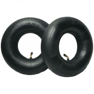 2 pi&egrave;ces pneus tubulaires s&eacute;rie 4.10/3.50-4 pouces pour diable, chariot, charrette &agrave; bras, chariot de jardin, tondeuse &agrave; gazon, tube de remplacement