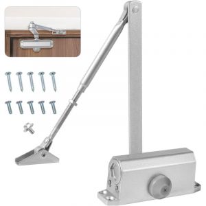 Ferme-Porte Automatique Hydraulique, Groom Fermeture Porte, Ferme Porte &agrave; Ressort R&eacute;glable, Tampon Ferm&eacute; Ferme Porte Automatique, Tampon Ferm&eacute; usage