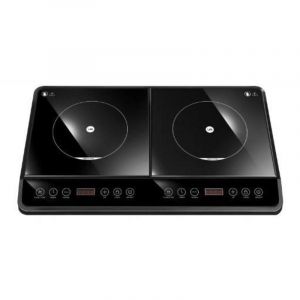 Garbolino - lin LI-35P2N cuisinière à induction double champ deux champs