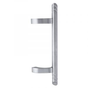 Kintech - Poignée de tirage d-line plus design 4574 supports inclinés - Entraxe (mm) : 210 - Longueur (mm) : 305 - Finition : Inox massif -