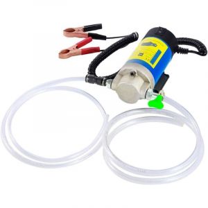 Pompe &agrave; Huile Diesel 12V 100W Pompe Electrique Vidange Huile Moteur, Pompe de Transfert Pompe extracteur de vidange d'huile- Faible Bruit &eacute;quip&eacute;e de