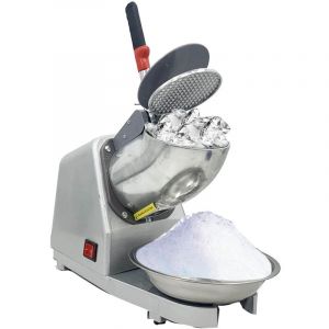 Broyeur &agrave; glace &eacute;lectrique &agrave; double lame 300 w, machine &agrave; glace pil&eacute;e &eacute;lectrique 220 V-240 v, 65 kg/h, machine &agrave; smoothies commerciale pour