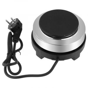 Eosnow - Mini poêle électrique Portable 220V 500W, plaque chauffante, chauffage domestique multifonction (prise ue)