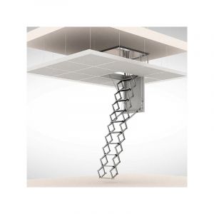 Matisère - Echelle escamotable faux plafond - Hauteur sous plafond max. 3.00m - Trappe de 90x70cm - ACI-SVE300F/90X70