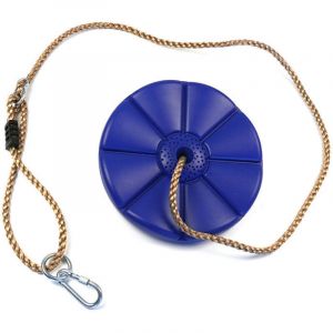 Balan&ccedil;oire Disque en Plastique Si&egrave;ge de balan&ccedil;oire Enfant de Jardin Balan&ccedil;oire Plaque de Suspension avec Corde Balan&ccedil;oire &agrave; Disque pour Enfants Debuns