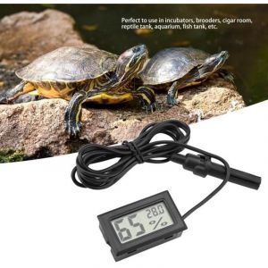 Mini hygrom&egrave;tre, 1,9 x 1,1 x 0,6 m&egrave;tre d'humidit&eacute; de la temp&eacute;rature, pour couveuses incubateurs