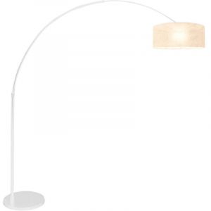 Steinhauer - Lampe arc lampadaire lampadaire lampe de salon Sizoflor blanc h 180 cm
