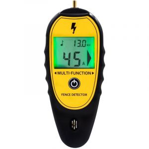 Testeur de cl&ocirc;ture &eacute;lectrique et d&eacute;tecteur de d&eacute;faut, testeur de tension de cl&ocirc;ture &eacute;lectrique num&eacute;rique 15KV 200V-15000V