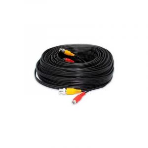Cable video bnc video 12v de 10 m 'tout en un'