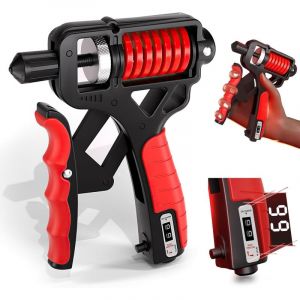 Hand Grip Strengthener, Appareil de Renforcement du Grip avec R&eacute;sistance R&eacute;glable 5-165kg, Exerciseur de Doigts, Musculation Main Strengthener,