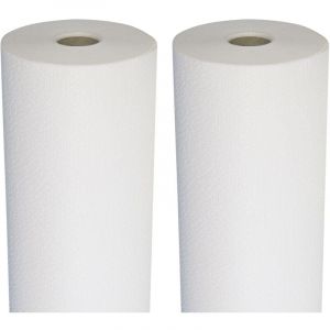 Semin - Lot de 2 toiles de verre pour murs et plafonds Sem Crepi Eco c 103 - motif cr&eacute;pi - 50 m x 1 m