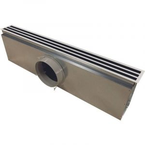 Diffuseur 3 fentes + Pl&eacute;num isol&eacute; mont&eacute;s - L.900 Air neuf (652943)